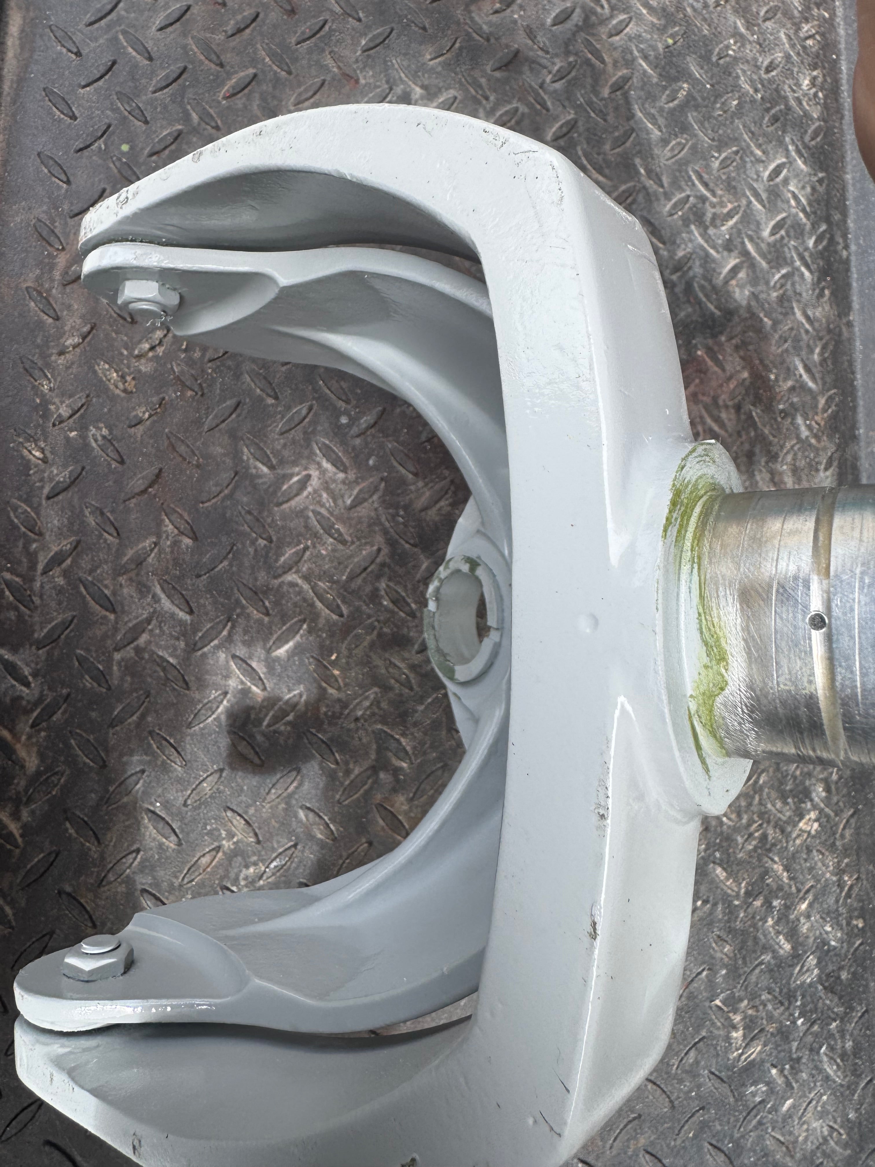 Volvo Penta steering fork and helmet 270 280 290 290a
