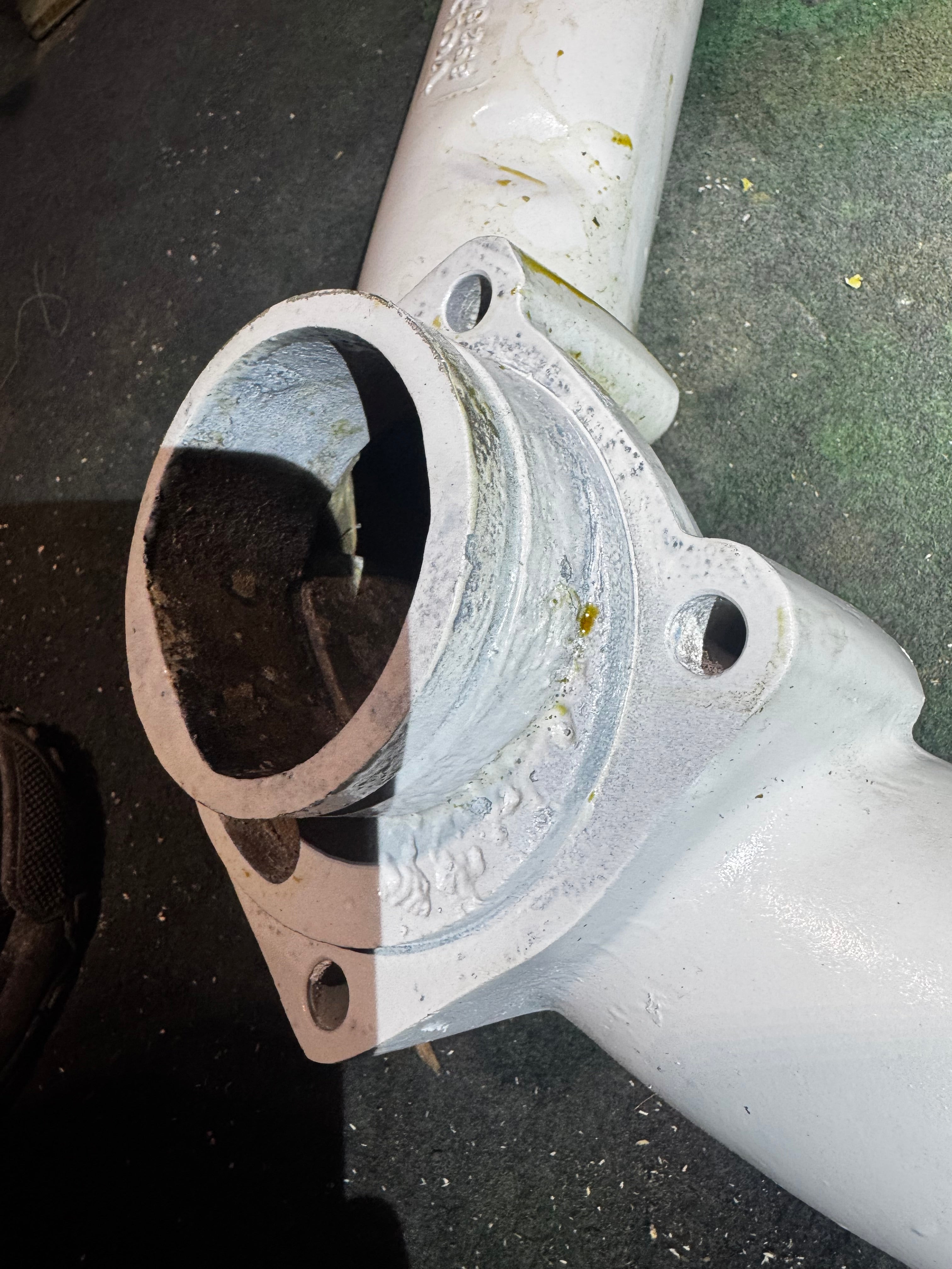 Volvo Penta exhaust y pipe collector 290